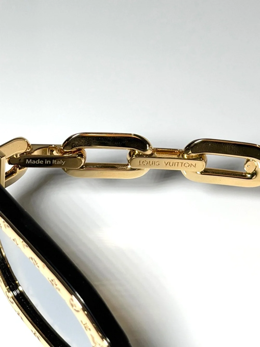 Louis Vuitton LV Edge Z1476W Gold Monogram Sunglasses